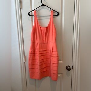Jessica Simpson Vibrant Coral dress